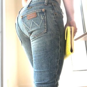 Wrangler Madison Low Rise Boot Cut Jeans W Sz 28